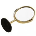 thumbnail image 2 of 3x 3-inch Magnification Tabletop Two-sided Swivel Vanity Mirror Beauty Cosmetic Mirror For Travel - Bronze QGS, 2 of 5