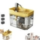 thumbnail image 1 of Bebedero móvil inteligente para gatos, bebedero silencioso de gran capacidad con circulación de agua, comedero automático para mascotas, dispensador de agua para gatos y bebedero pequeño., 1 of 7