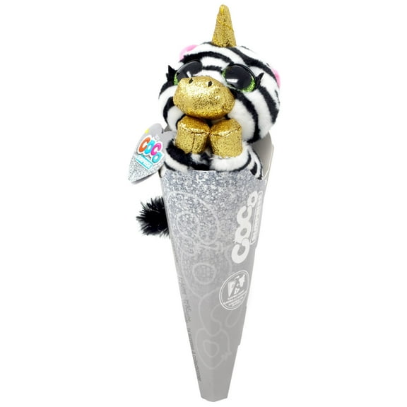 Coco Cones Surprise Rainbow Plush (Zebra)