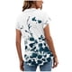 thumbnail image 5 of Top de manga corta para mujer con estampado degradado sexy de verano para mujer Fridja ghk5767, 5 of 7