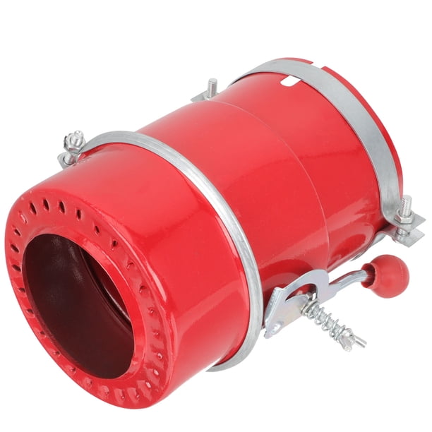 KALLORY Exhaust Spark Arrestor Rojo Para Auto Con Válvula Ignífuga Y Fácil Instalación Para De Escape