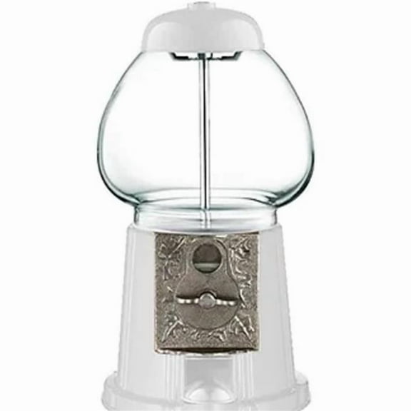 American Gumball Machine AGMCW-15 Wedding WHITE 15' Gumball/Candy Machine