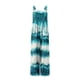 thumbnail image 5 of ICHUANYI Clearance Women's Printed Jumpsuit Casual Button Pocket Sleeveless Wide Leg Trousers(Blue, XXL) ICHUANYI WER2023081004103, 5 of 6
