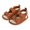 Brown, variant on Xinhuaya Baby Girl Boy Sandals Soft Bottom Anti Slip Prewalker Toddler First Walkers