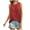 Red, variant on GERsome Women's Sleeveless Tops Loose Fit High Round Neck Tank Tops Casual Summer Solid Color Muscle Shirts S-2XL
