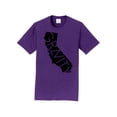 thumbnail image 1 of Gravity TradIng T-Shirt à Manches Courtes Cali - Violet Équipe - Logo Noir - 3TG, 1 of 1