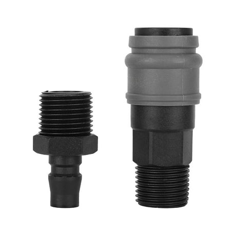

High Quick Connectors Stable Plastic Steel Quick Connector For 1.5 Mpa Easy To Install Automatically Lock Compressed Gas G3/8 30