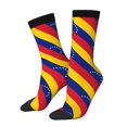 thumbnail image 2 of Womens Flag Of Venezuela Dress Crew Socks Colorful Novelty Socks, 2 of 7