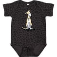 thumbnail image 3 of Inktastic Curious Greyhound Boys or Girls Baby Bodysuit, 3 of 5