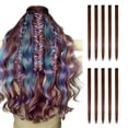 thumbnail image 2 of 10X Wig Extensions Bradem Clear Out Deal, Colored Hair Extensions, Multi-Colors Party Highlights Clip in Synthetic Hair, Hair Extensions & Accessories G, Catch the Hair, 2 of 2