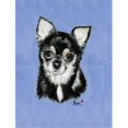 thumbnail image 1 of Carolines Treasures MH1016CHF Chihuahua In Blue Flag Canvas House Size, 1 of 4