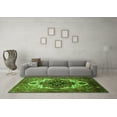 thumbnail image 3 of Ahgly Company Indoor Square Persian Green Traditional Area Rugs, 5' Square, 3 of 4