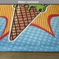 thumbnail image 6 of Ambesonne Ice Cream Place Mats Set of 4, Retro Cone Dots, Standard Size, Multicolor, 6 of 6