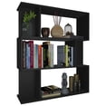thumbnail image 6 of vidaXL Book Cabinet/Room Divider Chipboard Bookshelf Bookcase Multi Colors, 6 of 36