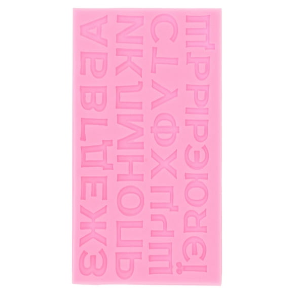 Molde de bricolaje, molde de letras rusas, suministros líquidos de panadería, molde para pasteles, confiabilidad excepcional Jadeshay A