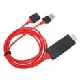 thumbnail image 3 of HDTV Cable Cable Adapter, 1080p HD Multimedia Interface for TV Projector with Compatibility and Charging During Playback, 3 of 7