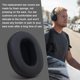 thumbnail image 4 of Almohadillas de repuesto para auriculares Crusher 3.0 & HESH 3 ANC Cómodas almohadillas de espuma con memoria para el oído Aislamiento y durabilidad mejorados Ajuste personalizado para sus auriculares, 4 of 7