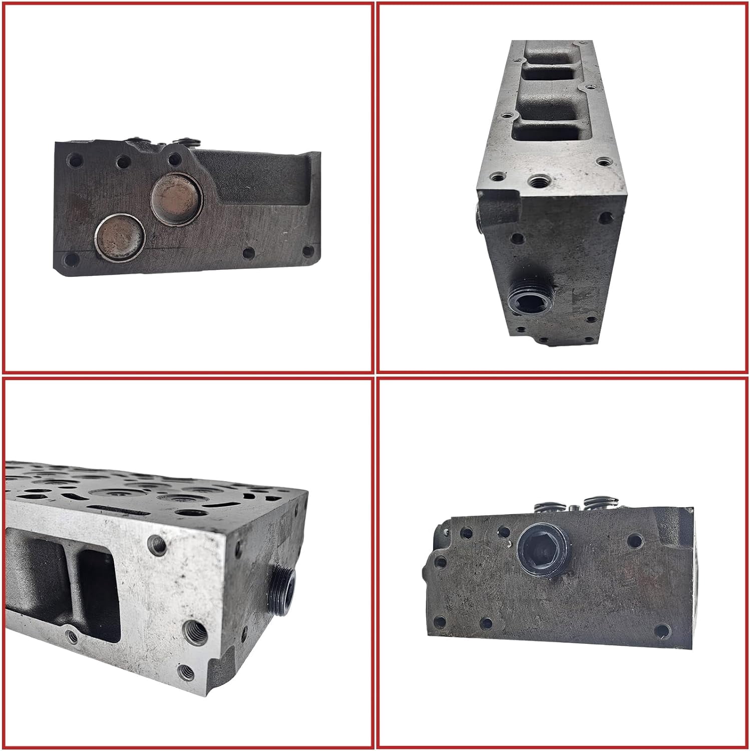 V3307 Complete Cylinder Head With EGR 16 Valves For Kubota V3307 V3307-DI V3307-DI-T Engine KX080-3 KX080-4 M6040 M6060 M7060 For Bobcat S630 S650 T630 T650 1G772-03020 1G777-03023