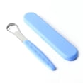 thumbnail image 4 of Limpiador de lengua para adultos y niños, juego de cepillos de lengua de metal de grado médico para aliento fresco y eliminación dental del mal aliento en segundos (2 piezas), 4 of 5