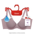 thumbnail image 2 of Brasier Hanes para Mujer, Copas Preformadas Malva Talla 36B, 2 of 4