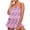 Pink, variant on Goodtrade8 Short Sleeved Tops Shorts Pajama Sets for Women Soft 2 Pieces Sleepwear Loungewear Gifts for Girlfriend Pjs Sets Summer Valentines Day Womens Pajamas
