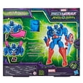thumbnail image 3 of Figura  Capitán América con Armadura de Caza Hasbro Marvel Avengers Mech Strike Monster Hunters 7.8 Pulgadas, 3 of 4