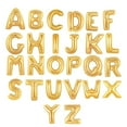 thumbnail image 1 of Oaktree Megaloon 40 Inch Gold Letter Balloons, 1 of 2