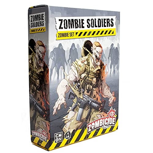 Set Zombicide CMON Zombie Soldiers de segunda edición Juego de