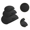 thumbnail image 6 of perfk 3 Pieces Microwave Mat Heat Resistant Silicone Mats for Bowl Countertop Oven black, 6 of 9