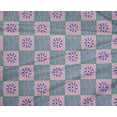 thumbnail image 4 of oneOone Tissu Polyester Lycra Imprimé Géométrique & Floral Tissu BTY 56 Pouces de Large, 4 of 4
