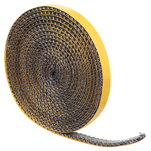 FENGGUIQU Sellador Para De Madera Fibra De Vidrio Negro Para Puertas Y Chimeneas