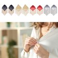 thumbnail image 2 of Sequins Tassels Pasties Sticky Bra Nipple Covers Reusable Pasty Breast Covers Adhesive Nipples Stickers for Women Girls, 2 of 8