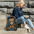 thumbnail image 6 of Sikiie Playful Leopard Art Clear Backpack, Transparent Bookbag for School for Women Men, Capacity Clear Bag for College, Travel, 6 of 7