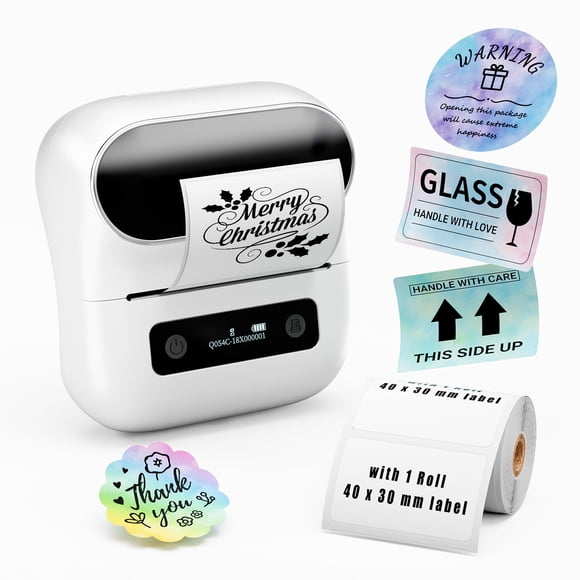 ItriAce M220 Label Printer, 3 Inch Thermal Barcode Printer, Label Printer for Name, Address, Labeling, Mailing, Home, Office, Small Business, Compati