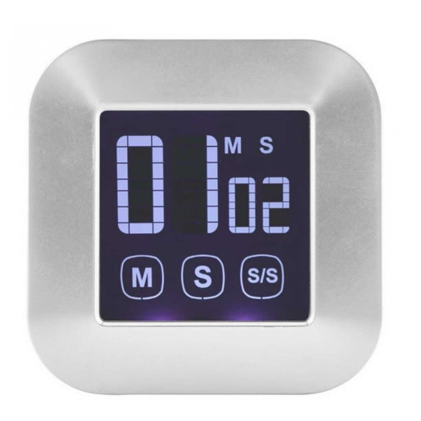 Electronic Timer and Stopwatch Sounding Alarm with LCD Display