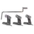 thumbnail image 4 of Fence Wire Tensioner, 20 Pcs Strong Sturdy Steel Non Deformable Unbreakable Fence Wire Tensioning Tool Reusable Easy To Use Fence Wire Tightener With Tighteners Handle For Fence, 4 of 8