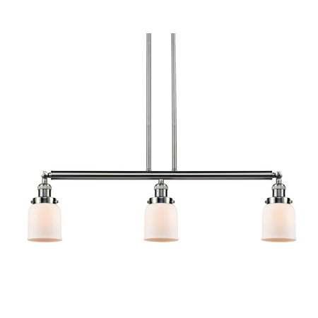 

Innovations Lighting 213-S Small Bell Bell 3 Light 38 Wide Commercial Linear Chandelier -