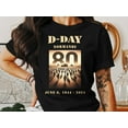 thumbnail image 3 of D-Day Normandy 80th Anniversary T-Shirt - Military History Tee, 3 of 9