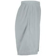 thumbnail image 5 of Augusta AG1844 9-inch Modified Mesh Shorts-Silver-L, 5 of 5