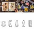 thumbnail image 1 of 20Pcs Transparent Dried Flower Bookmarks Homemade Beautiful Flower Bookmarks DIY Dried Flower Bottle For Reader School, 1 of 8