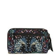 thumbnail image 2 of Vera Bradley RFID Women's Cotton Turnlock Wallet, Enchantment, 2 of 3