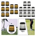 thumbnail image 1 of Virolas Cónicas de Hierro para Palos de Golf de 20 Piezas, Mangas de 0.370-9,3x14x13,8mm, de Hierro de Alta Calidad, Accesorios de Piezas de Repa DYNWAVEMX Casquillos de hierro de golf, 1 of 8