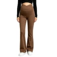 thumbnail image 2 of Antinious Maternity Seamless High Elastic Versatile Abdomen Support Outer Yoga Full Length Pants, 2 of 5