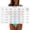 A_ Light Blue, variant on Contrast Trim Crossover High Waisted Two Piece Swimsuit Tummy Control Ideal for Pool Parties and Water Activities Blue S