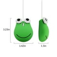 thumbnail image 4 of Dpisuuk Wired Mouse, Cute Animal Frog Computer Mouse, Portable USB Corded Mouse, 1200DPI Optical Mice for Laptop PC Desktop Computer, Green, 4 of 8