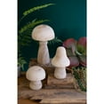 thumbnail image 7 of Kalalou Inc Set Of Three Natural Wooden Mushrooms, 7 of 7