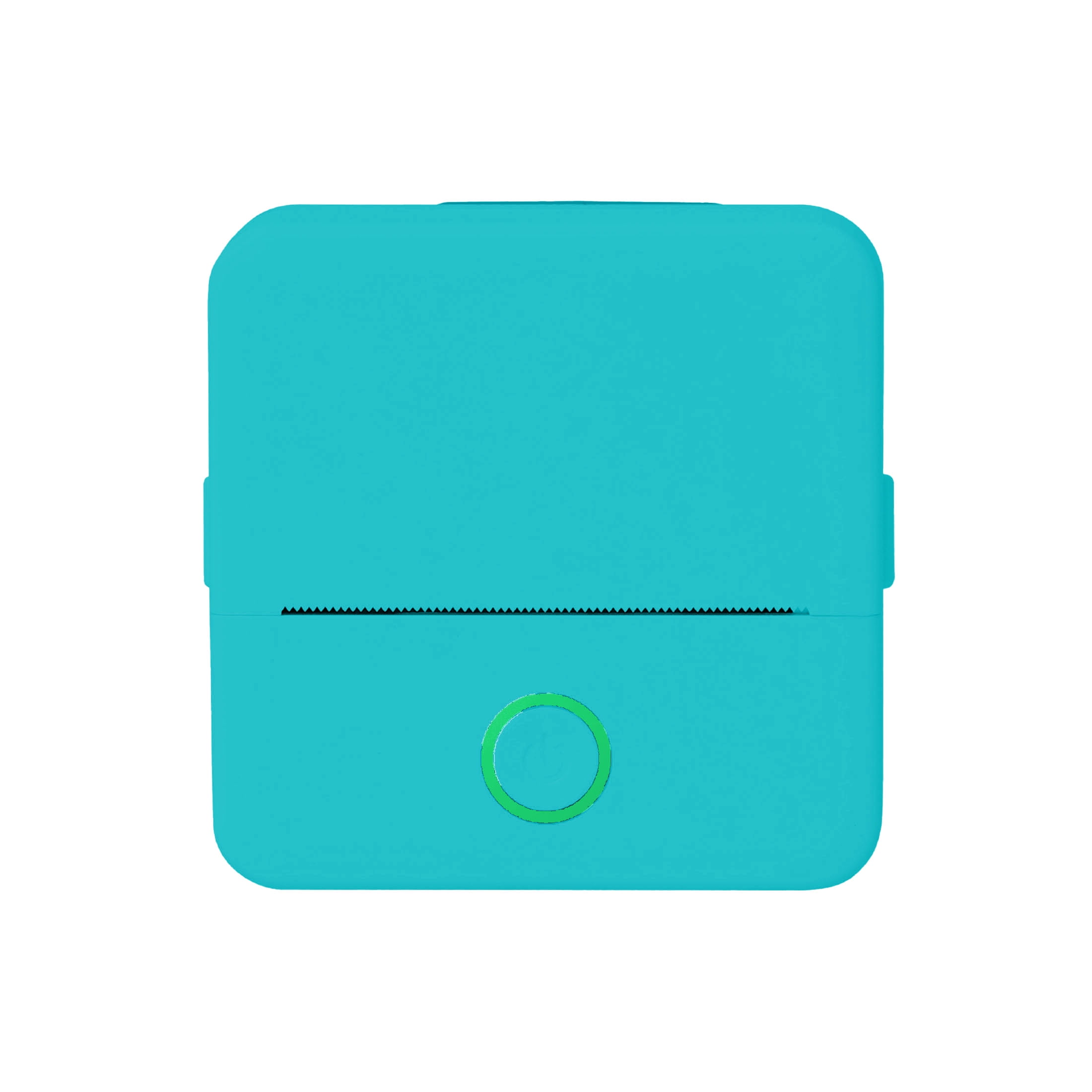 Core Innovations CTP500 Bluetooth Mini Portable Inkless Thermal Printer & Label Maker + Paper, Android & iOS (Teal)