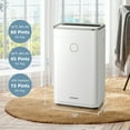 thumbnail image 3 of Costway 15-Pint(DOE) Dehumidifier with 3-Color Digital Display 4,000 Sq. ft Coverage Area for Home & Basements (MAX 60Pint at 95°F, 90%RH), 3 of 11