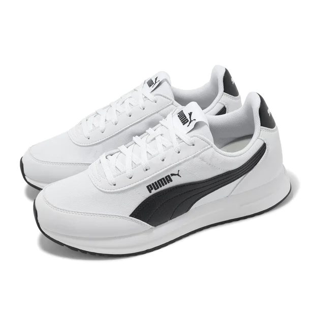 PU & MA R78 Lightwind White Black Men Unisex Casual Lifestyle Shoes 400267-02