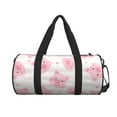 thumbnail image 2 of Fotbe Cartoon Pig Pattern Foldable Sports Gym Bag with Wet Dry Pocket, Ultralight Travel Bag, Large Capacity Duffel Bag, Splash Proof Carry on Bag, Overnight Bag, Weekender Bag, 2 of 8